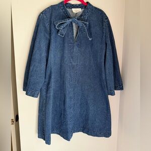 NWOT Tuckernuck Pomander Place Denim Marsella Dress Large